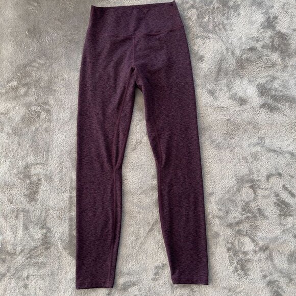 ZYIA Active Soft Purple Brushed Leggings Women's Size 6-8 Medium - Picture 1 of 6
